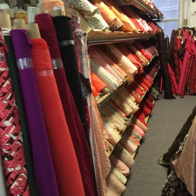 Fabric Store Red